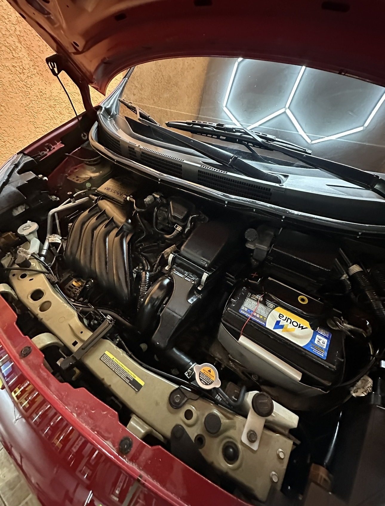 Motor higienizado com produtos profissionais